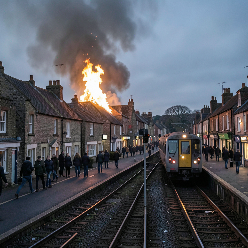 Lewes Bonfire Night: travel warning over road closures and stopped trains